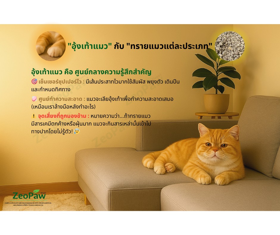 เปรียบเทียบทรายแมว 4 ประเภท